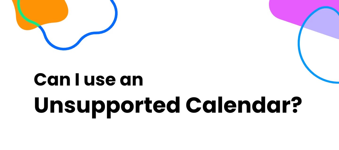 Connect an Unsupported Calendar | Community
