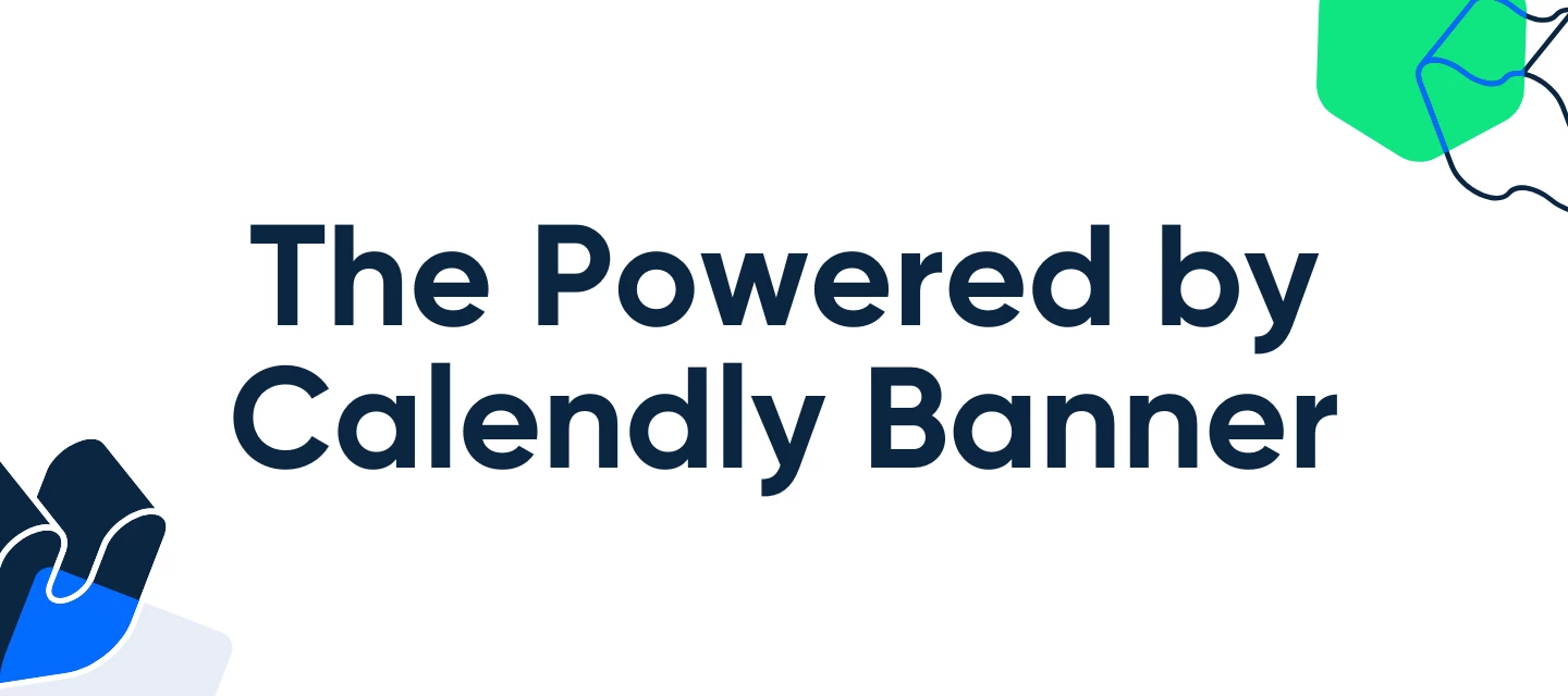 The Powered By Calendly Banner