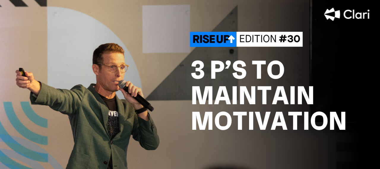 Use the 3 Ps to Maintain Motivation (and Grow Your Revenue Career)