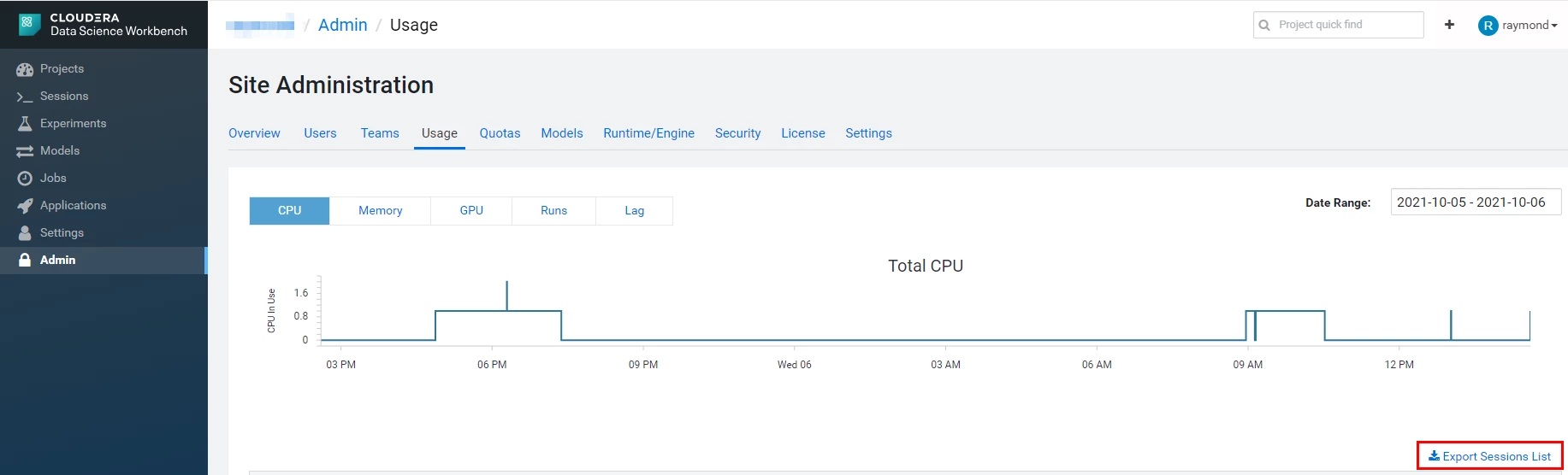 cdsw-site_administration_usage.png