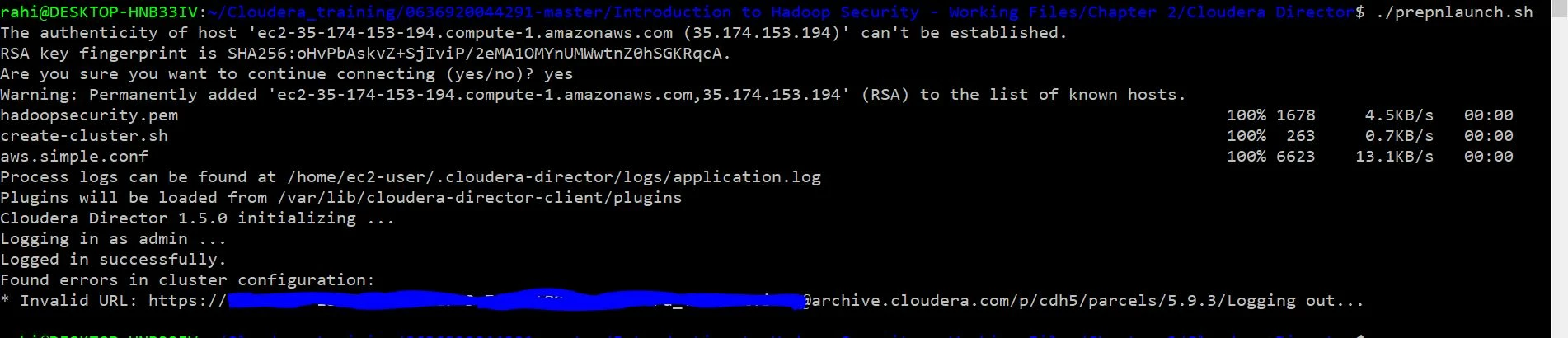 Error as Invalid URL