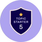 Topic Starter 5!