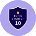 Topic Starter 10!