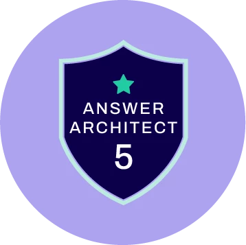 Answer Architect 5! Answer Architect 5!