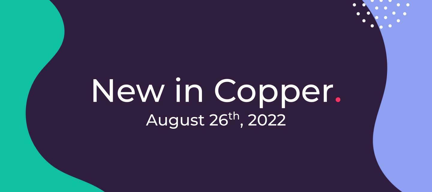 August 26, 2022 - Facebook Custom Audiences, New Reports improvements and mobile pipeline editing