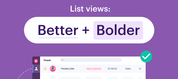 List views: Better and bolder! [Public Beta]