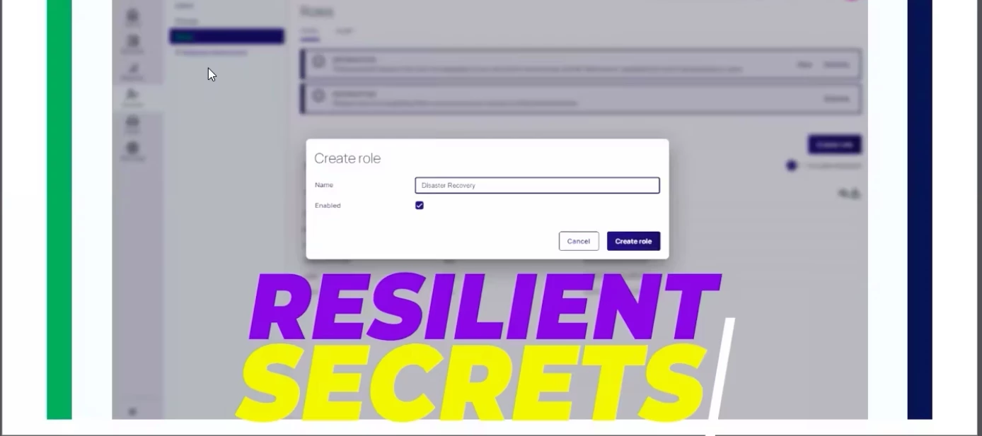 If you are in the hurricane's path, we'll help you set up Resilient Secrets