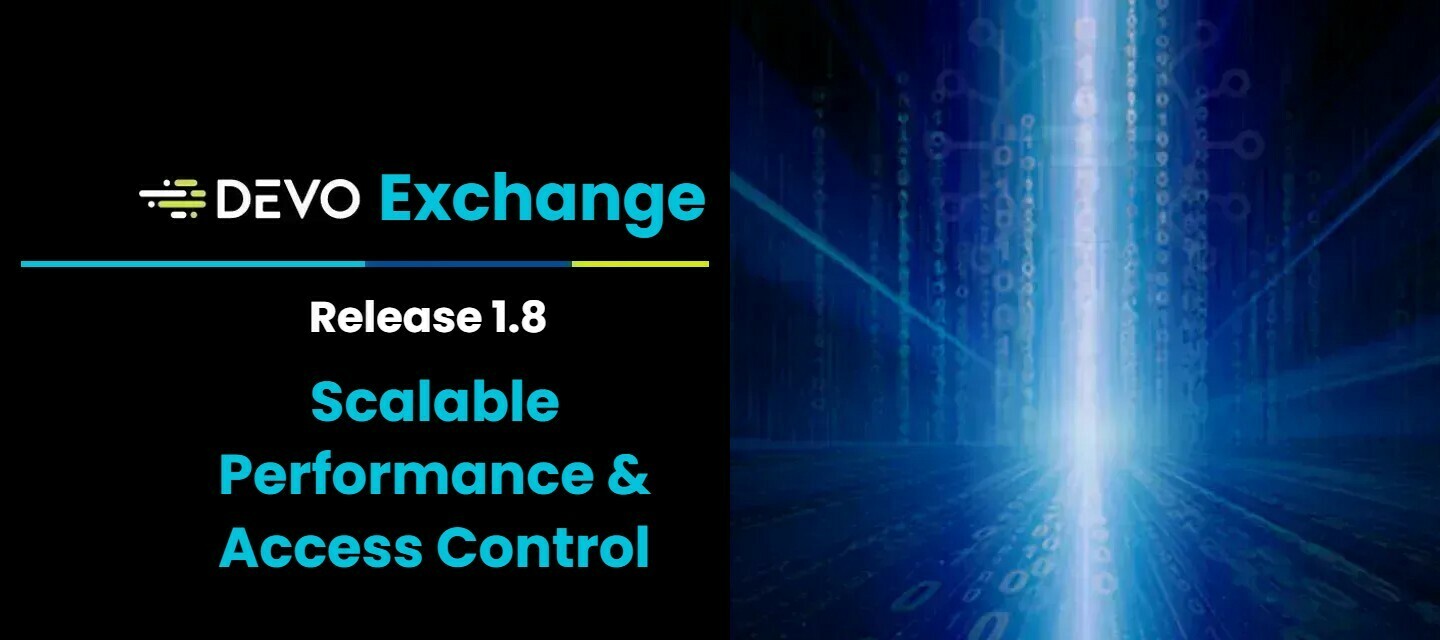 Devo Exchange release 1.8