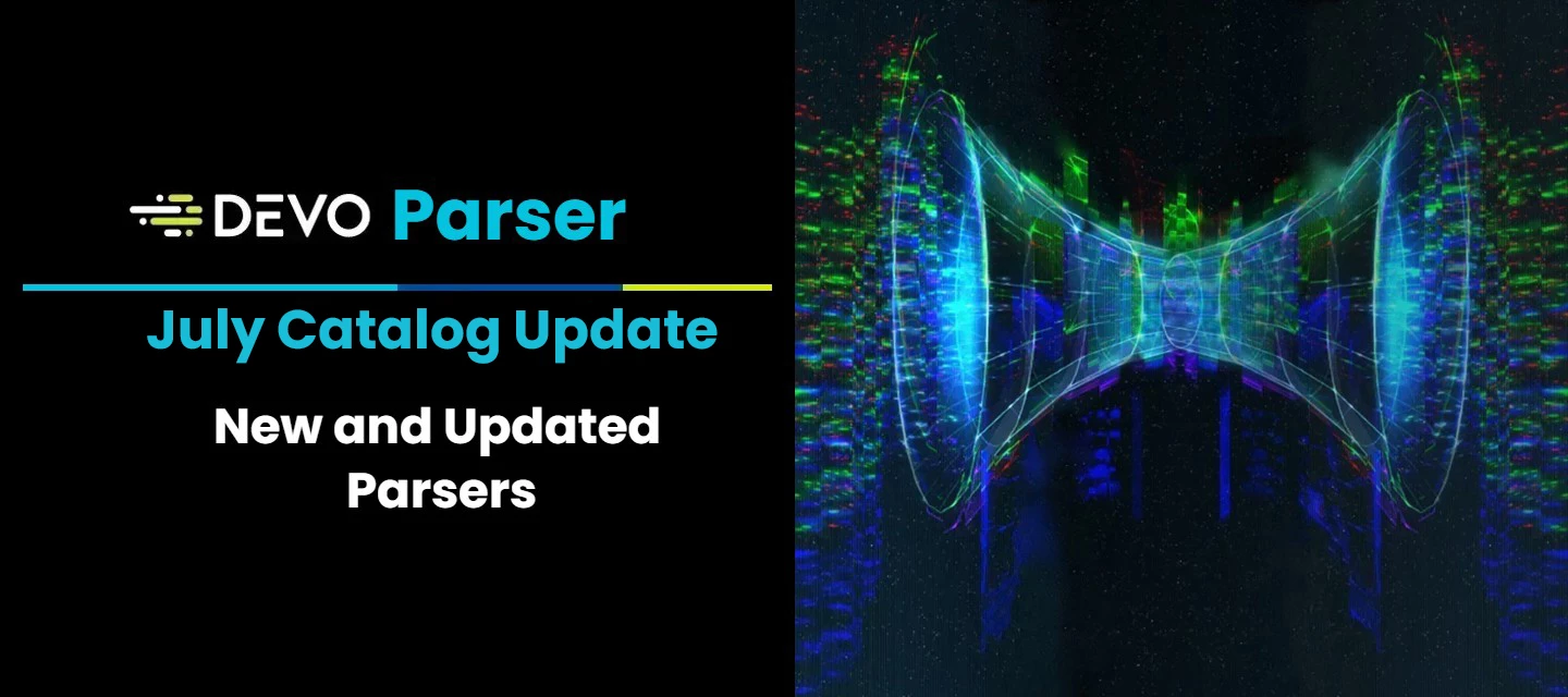 Devo Parser Catalog Update for July