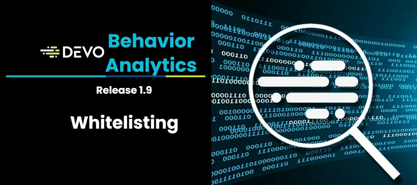 Devo Behavior Analytics Release 1.9
