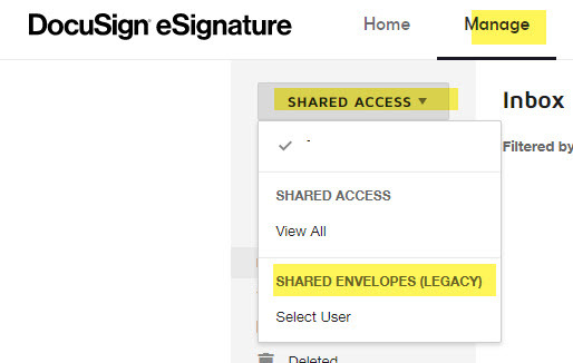 DocuSign Legacy