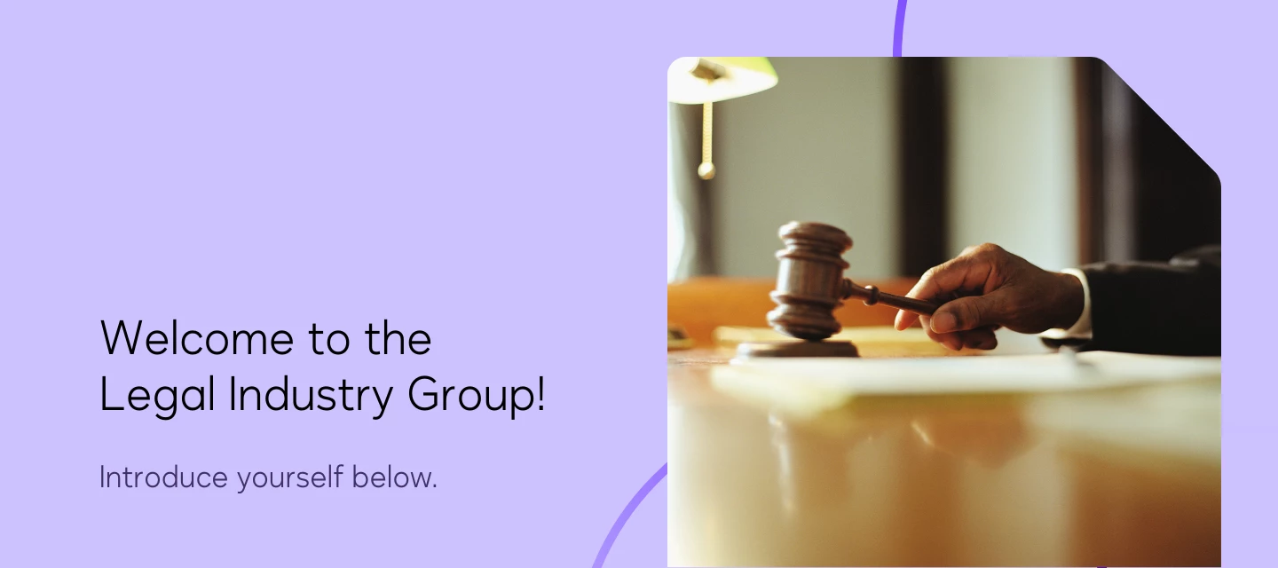 Welcome to the Docusign Legal Industry Group! | Community