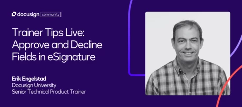 Trainer Tips Live: Approve and Decline Fields |  Recap & Recording