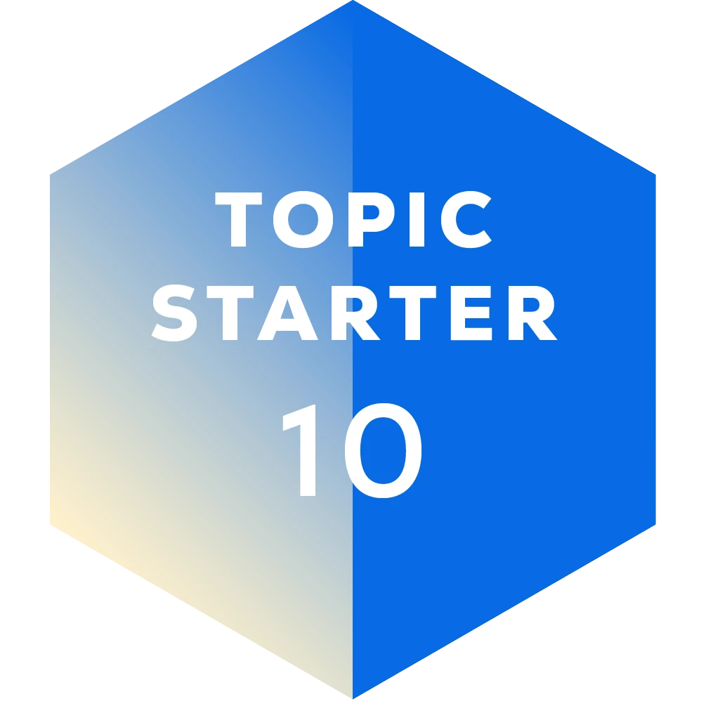 Topic Starter - 10