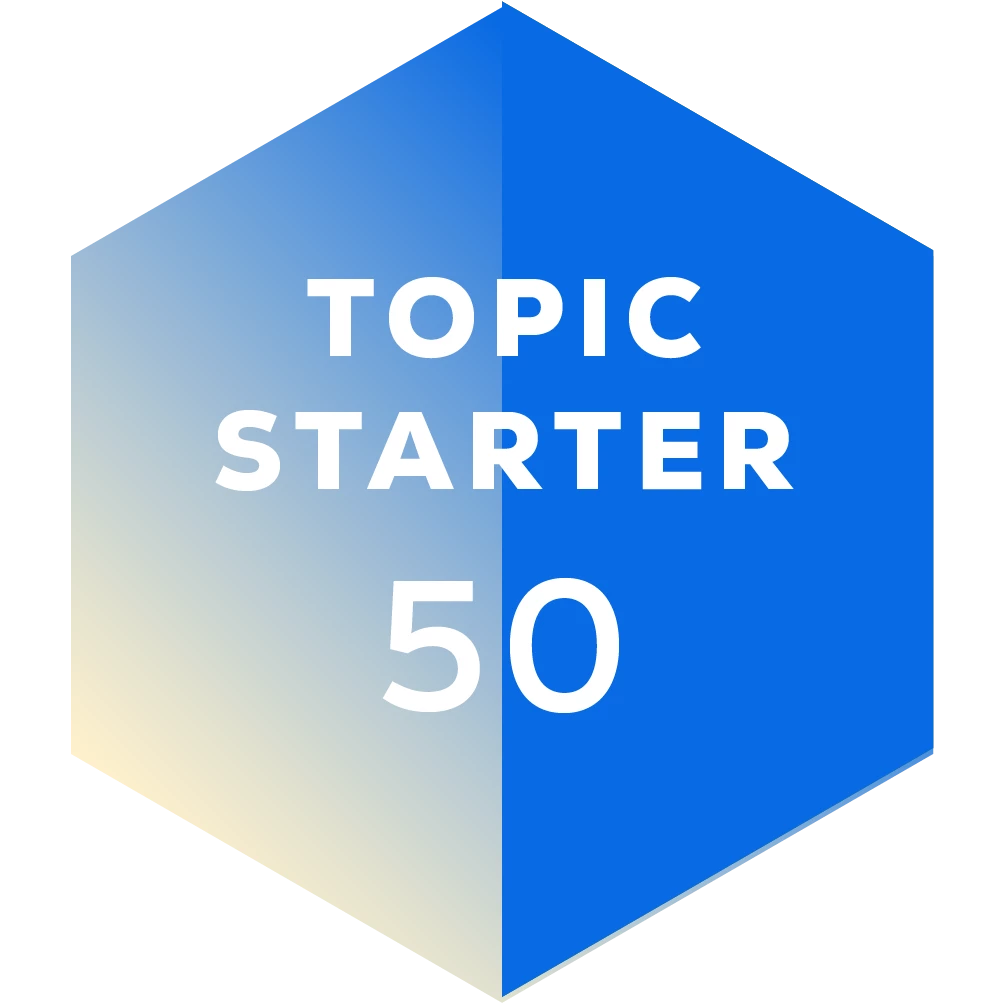 Topic Starter - 50