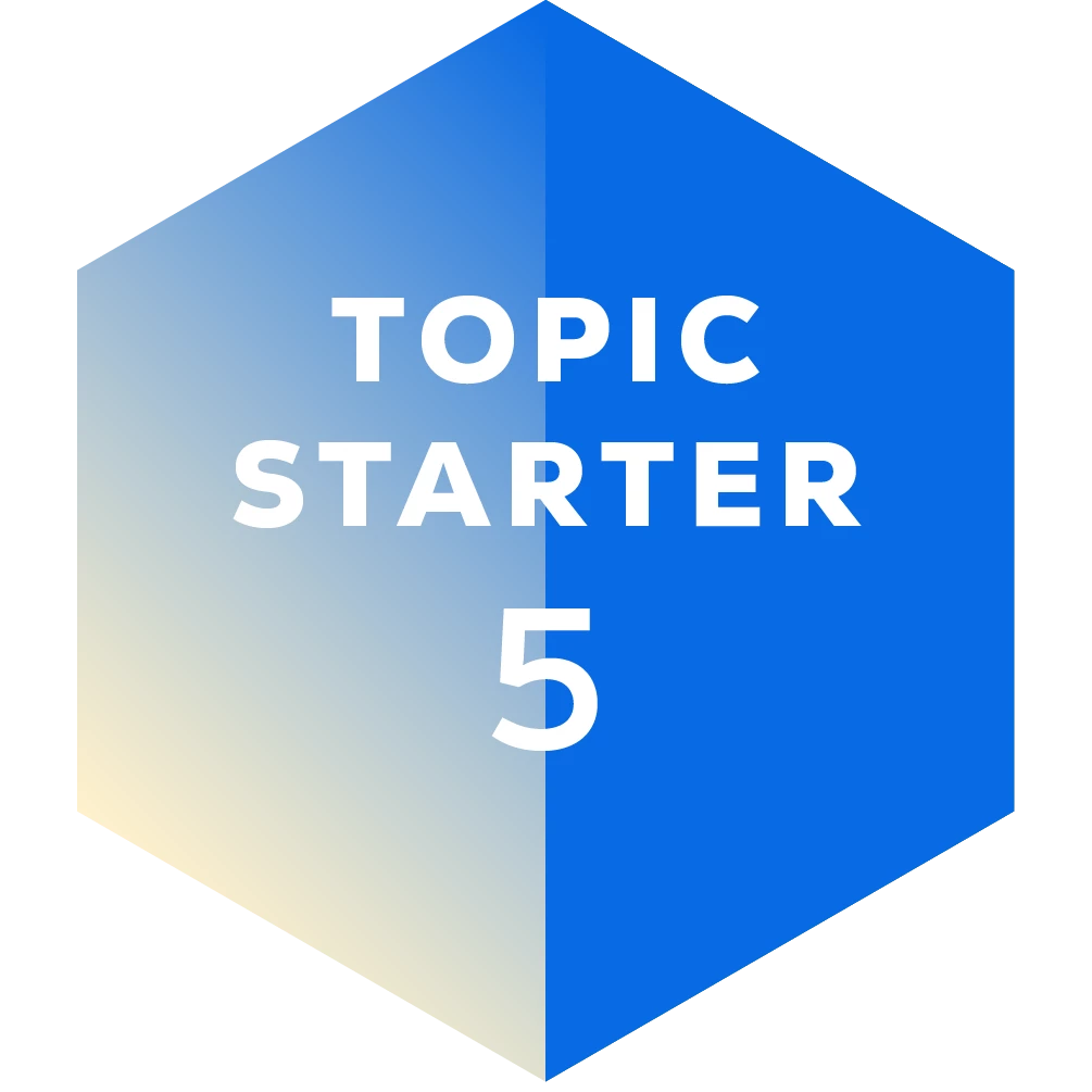 Topic Starter - 5
