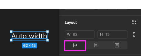 Auto width