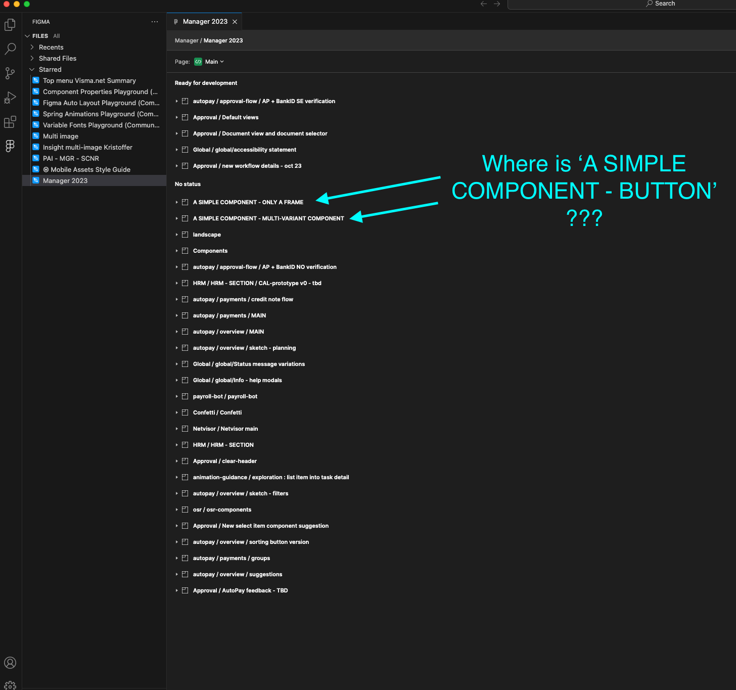 2 SECTIONS IN VS CODE