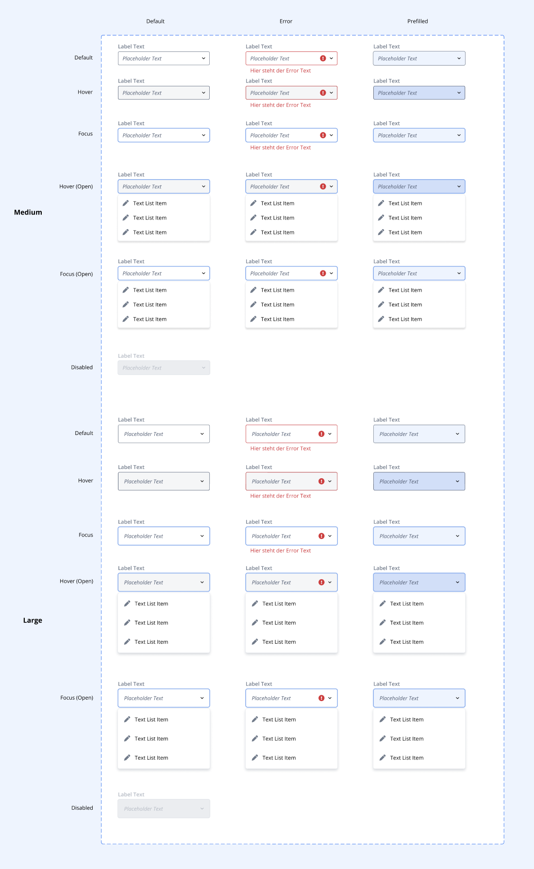 Select component