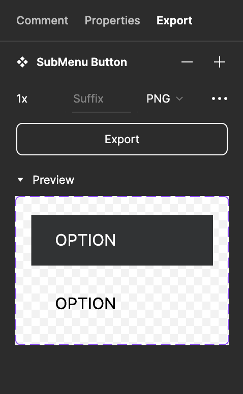 view-only export settings|200