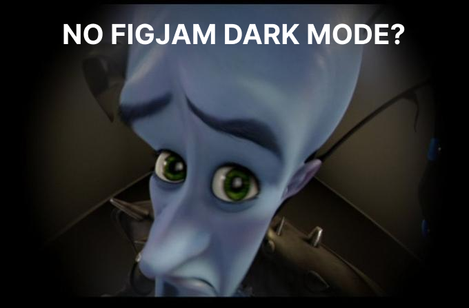 No figjam dark mode