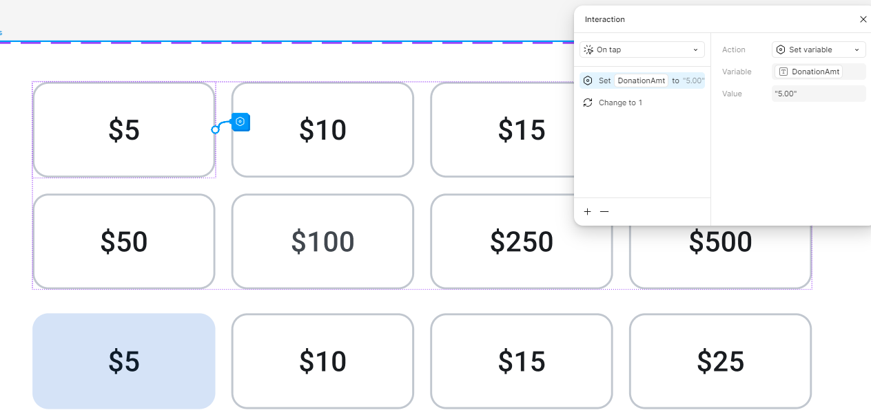 input chip component interaction