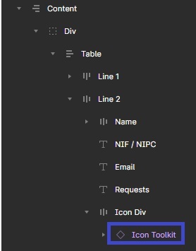 Layer jump to that specific element