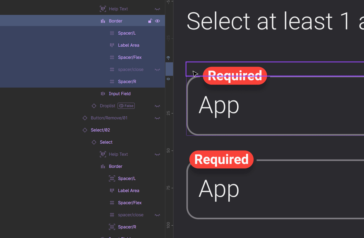 Figma_error with absolute positioning not being able to reset