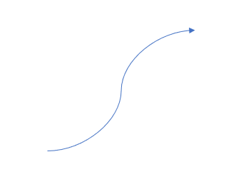 wavy arrow line