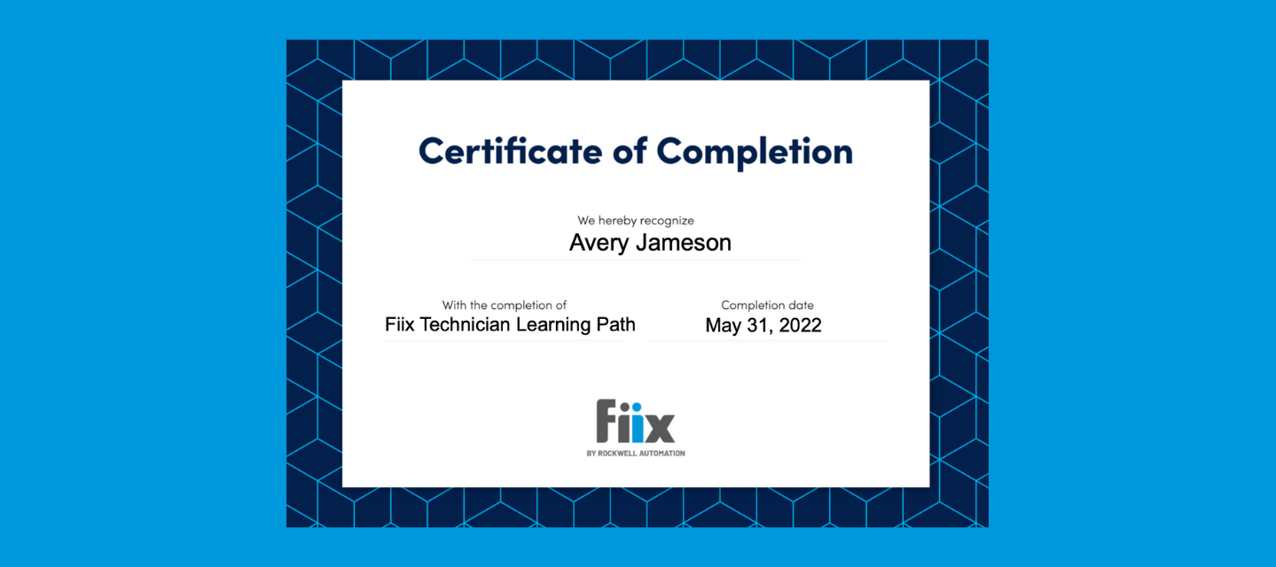 Fiix CMMS Certification now available 🎓📓