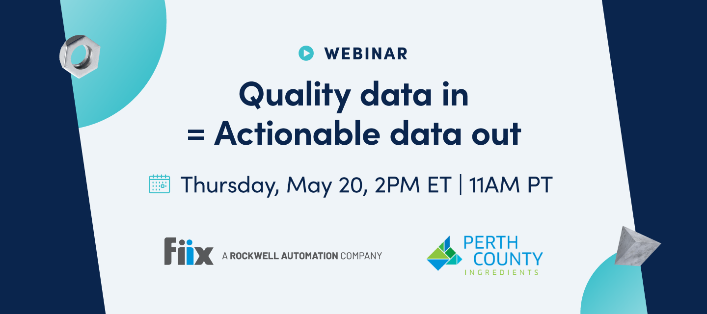 Quality data in = Actionable data out