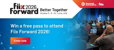 Win a free pass to attend Fiix Forward 2026!