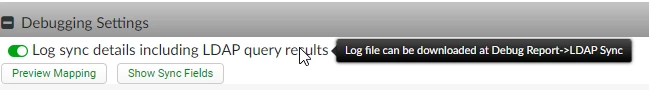 FAC RUSR debug - enable