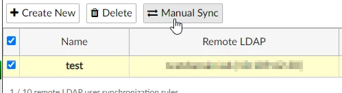 FAC RUSR manual sync