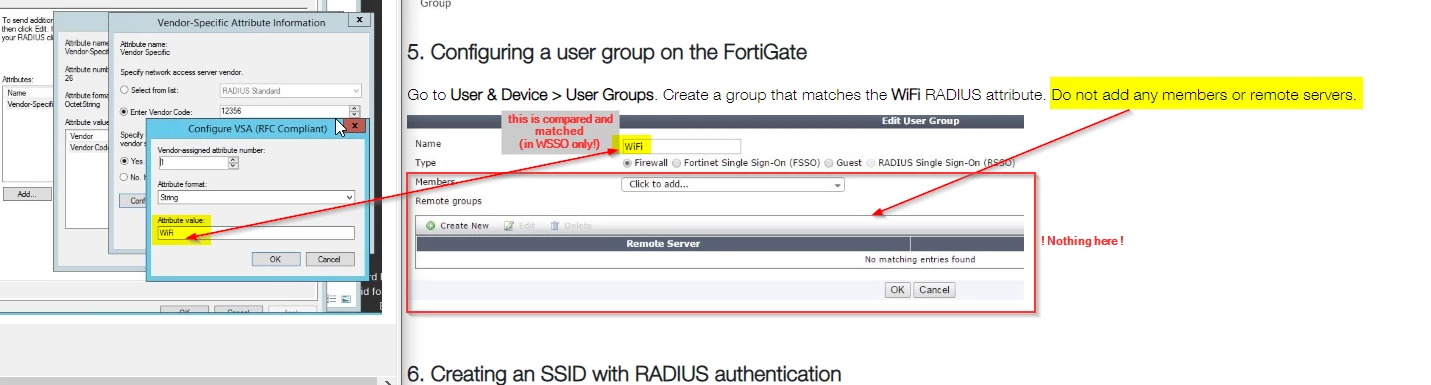 WSSO group matching logic