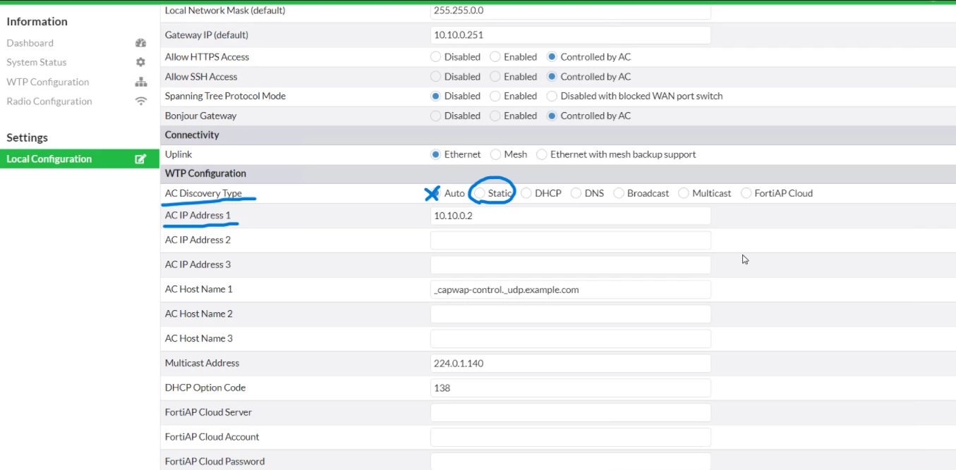 fortigate rest api automation using python:create ip... Technical Tip: How to assign the AC (FortiGate interface) IP statically ...
