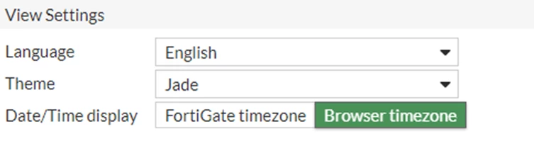 Technical Tip: How to set FortiGate system time to sync with browser ...