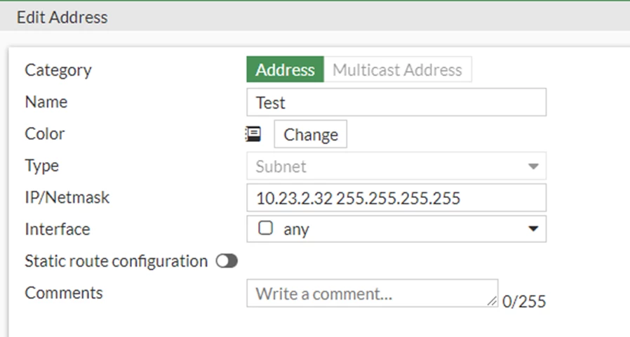 Technical Tip: How to change interface in address object when it is ...