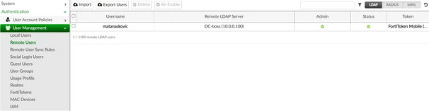 Fortiauthenticator Gui Technical Tip: Remote LDAP administrator login to FortiAuthenticator ...