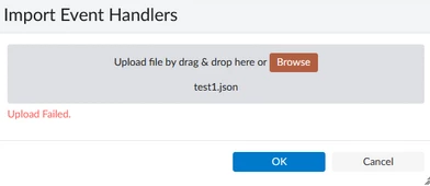 Troubleshooting Tip: Error received when importing an event handlers ...