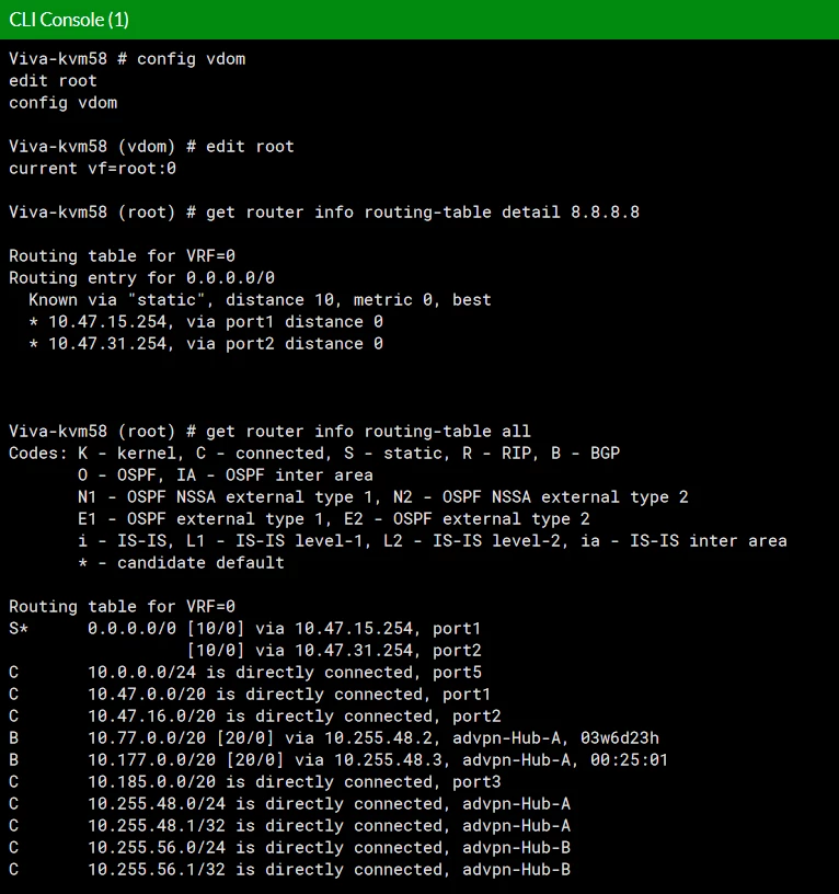 Technical Tip: How to Perform Routing Lookup from GUI and CLI | Community