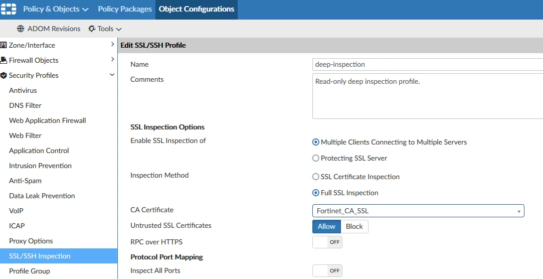 ssl ssh inspection Fortinet CA SSL.PNG ssl ssh inspection Fortinet CA SSL.PNG