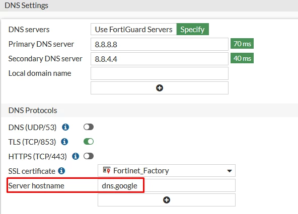 Troubleshooting Tip: Google DNS with DNS over TLS showing as unreachable |  Community