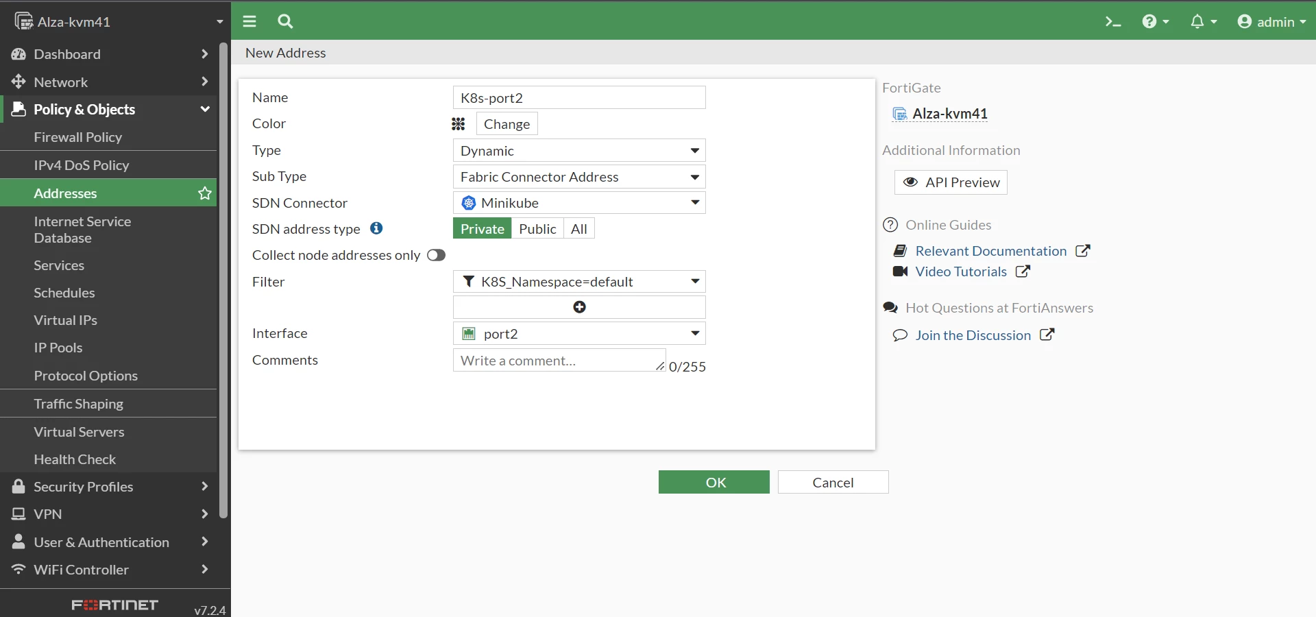 fortigate api automation using python part3 9 : filter... Technical Tip: Kubernetes dynamic address filter application in ...