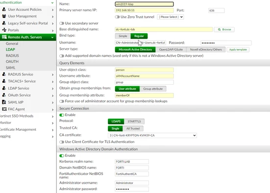 Technical Tip: FortiGate as a web filter using FortiAuthenticator as a ...