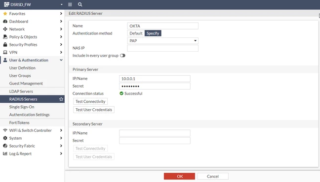 Technical Tip: Set up WiFi authentication with FortiGate/FortiAP using ...