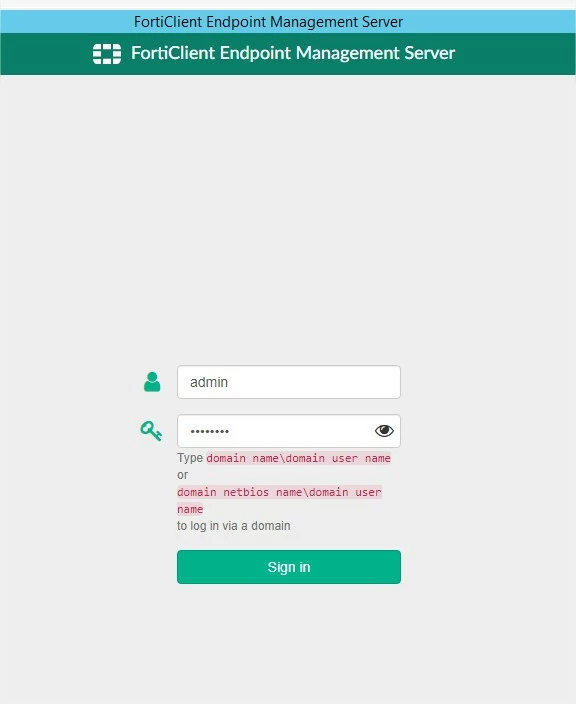 Forticlient Sign In Technical Tip: How to send FortiClient logs to FortiAnalyzer | Community