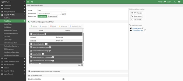 Technical Tip: The 'disable' action in local categories in a web filter ...