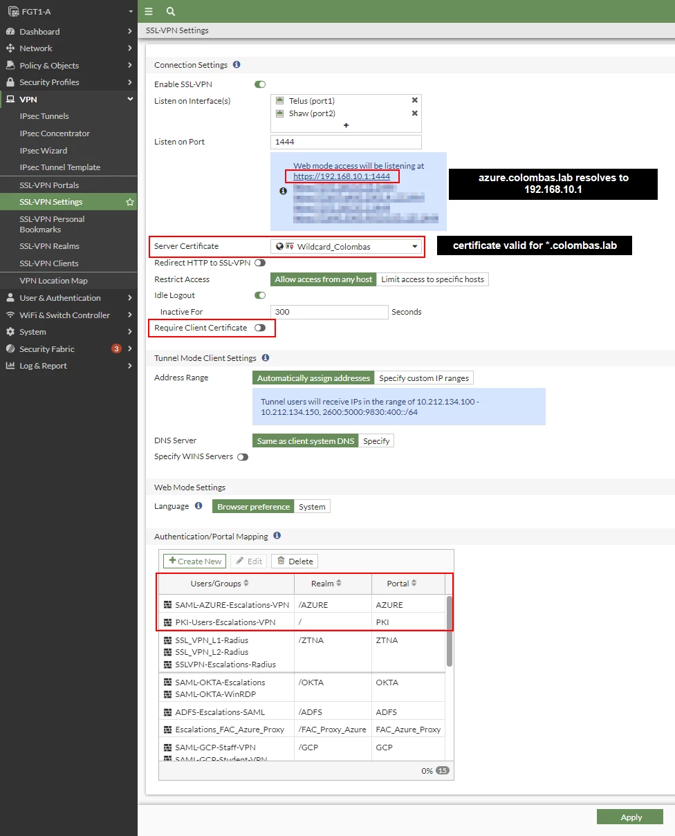 Technical Tip: Unable to login to SSL VPN Tunnel Mode using SAML when ...