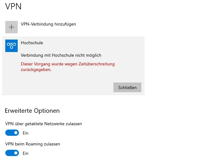 Forticlient Win 10 App timeout | Community